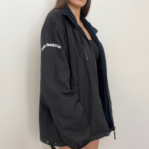 Mossimo reversible black/ blue fleece jacket, size XL 💙 - Picture 5 of 12